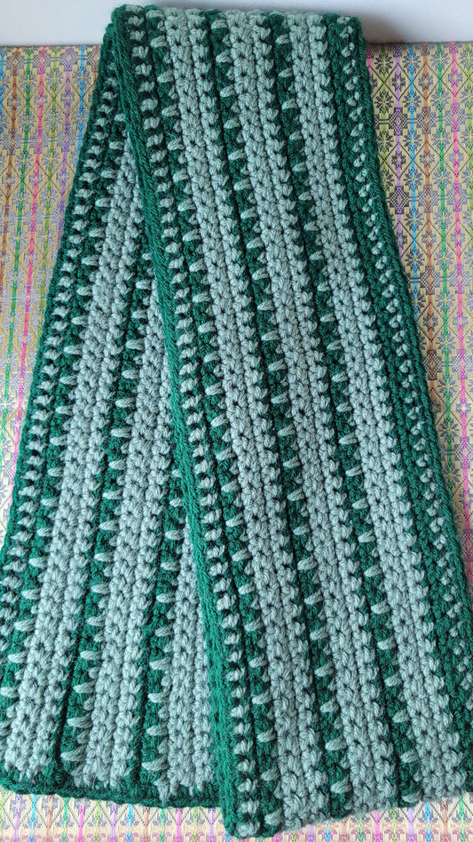 Forest Green Lily Scarf