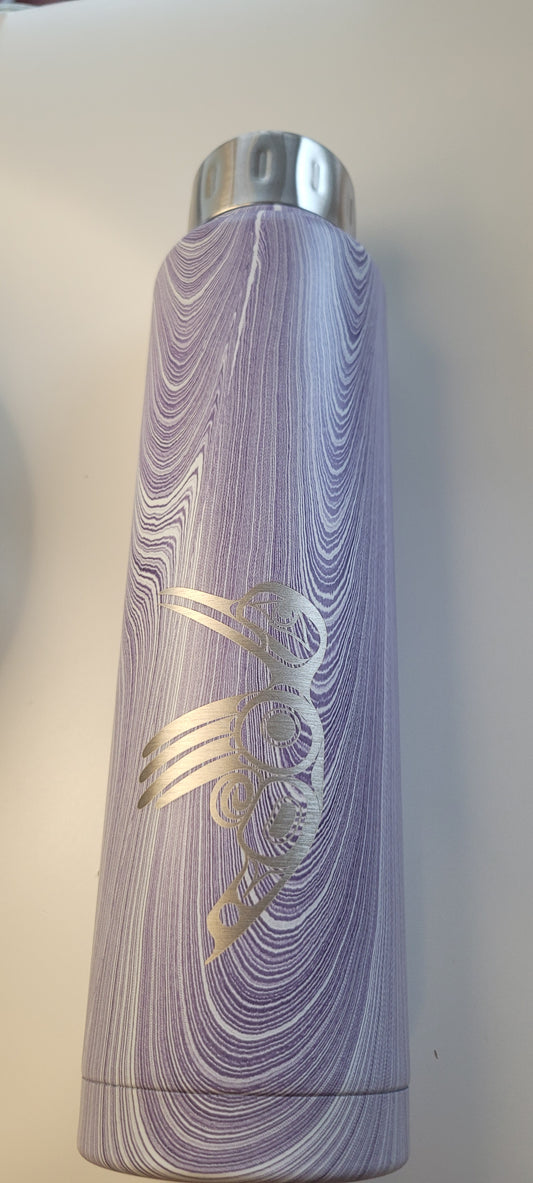 Hummingbird 15 oz. Totem Insulated Bottle by Ryan Cranmer, Namgis